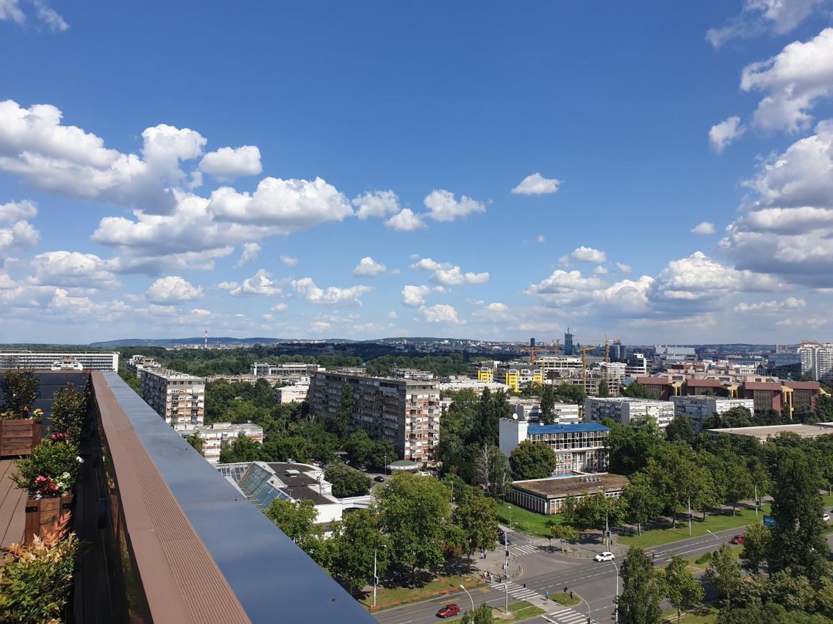 Apartamento Penthouse Lux Belgrado Exterior foto