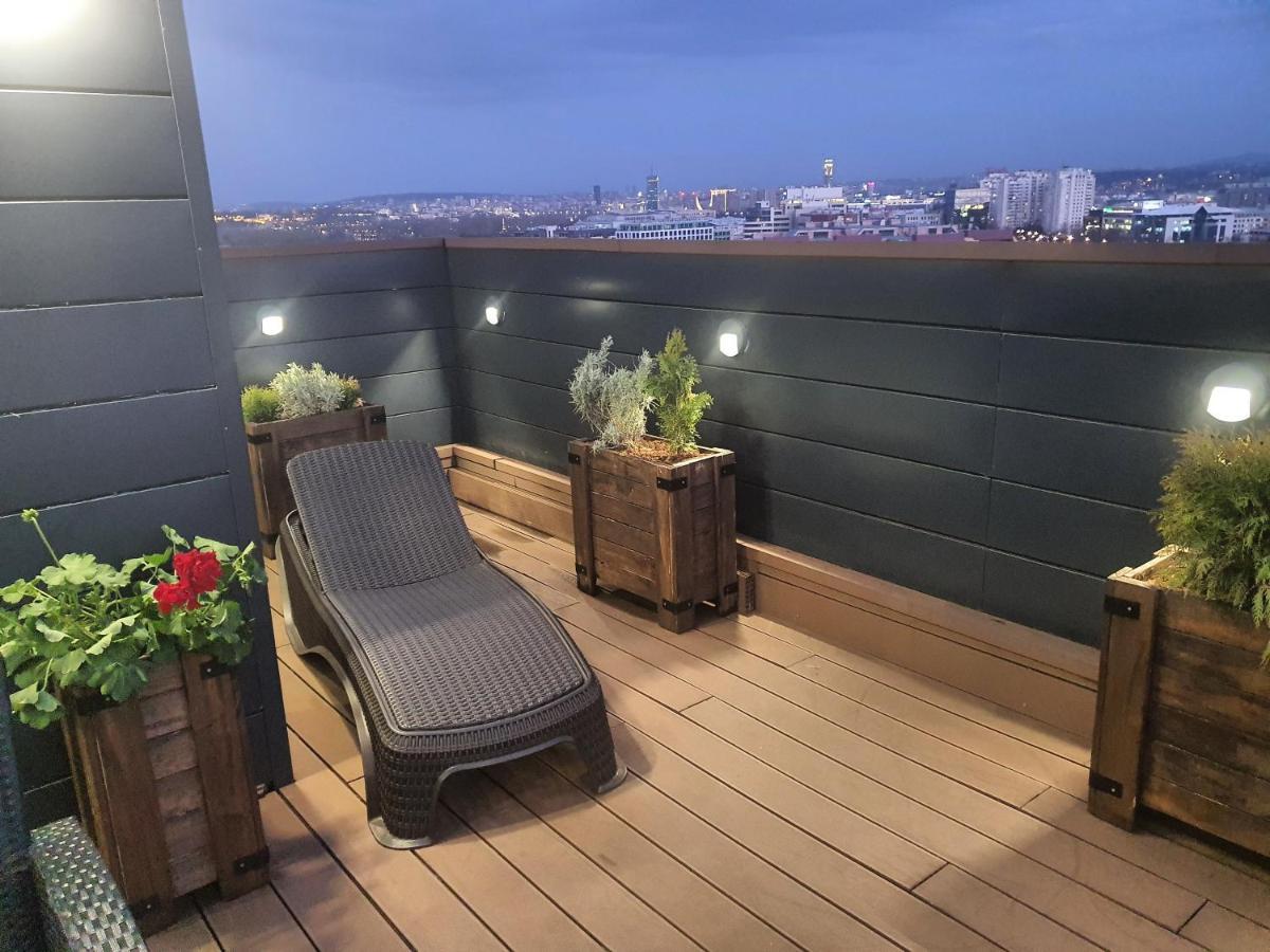 Apartamento Penthouse Lux Belgrado Exterior foto
